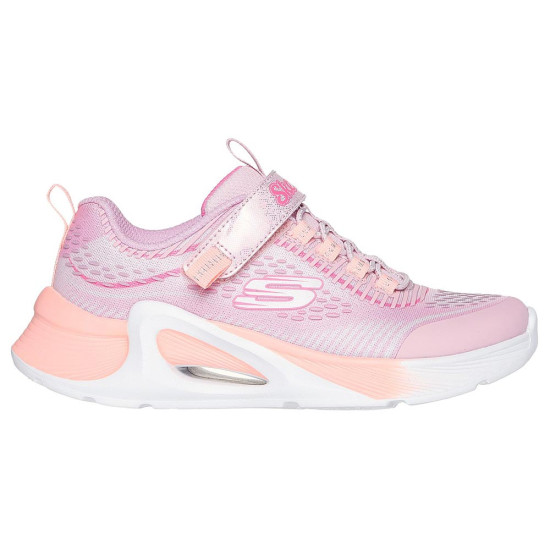Skechers Bungee And Strap Sparkle Mesh Printed Upper W/ Midsole Paint